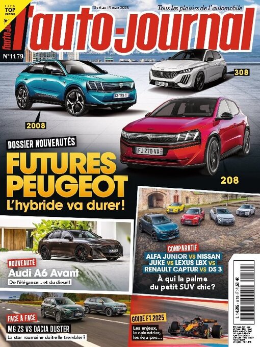 Title details for L'auto Journal by Editions Mondadori Axel Springer (EMAS) - Available